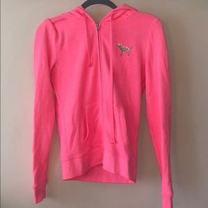 Hot Neon Pink VS Love Pink Sweatshirt